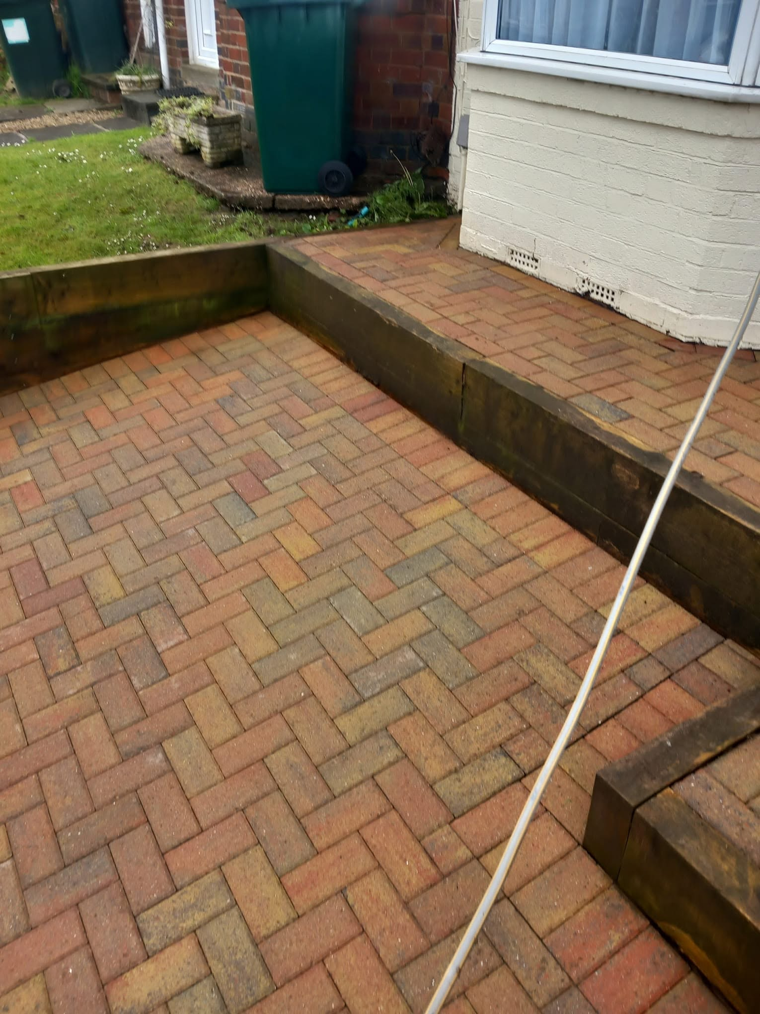 block pavement cleaning service